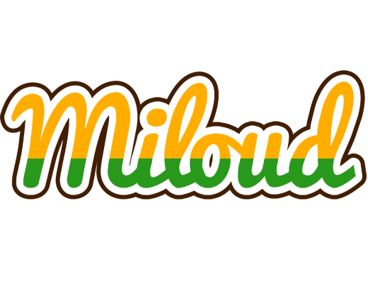 Miloud banana logo