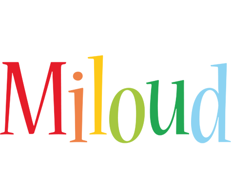 Miloud birthday logo