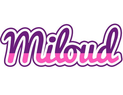 Miloud cheerful logo