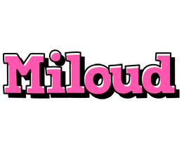 Miloud girlish logo