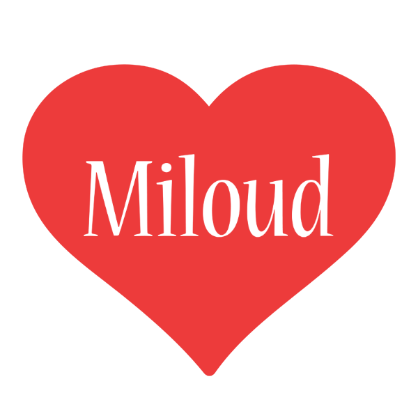 Miloud love logo
