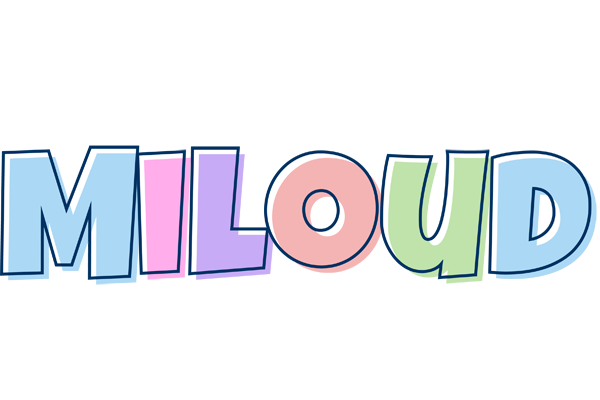 Miloud pastel logo