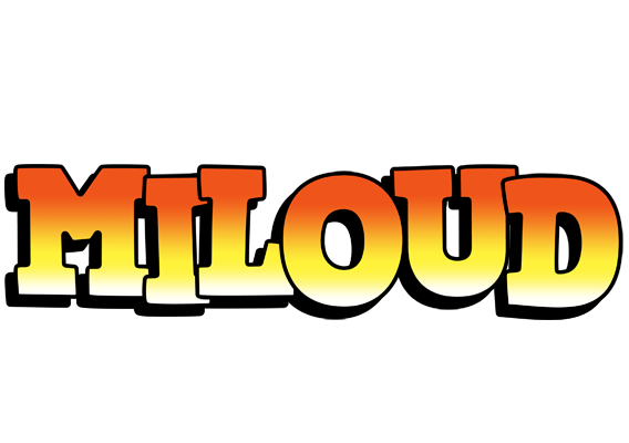 Miloud sunset logo