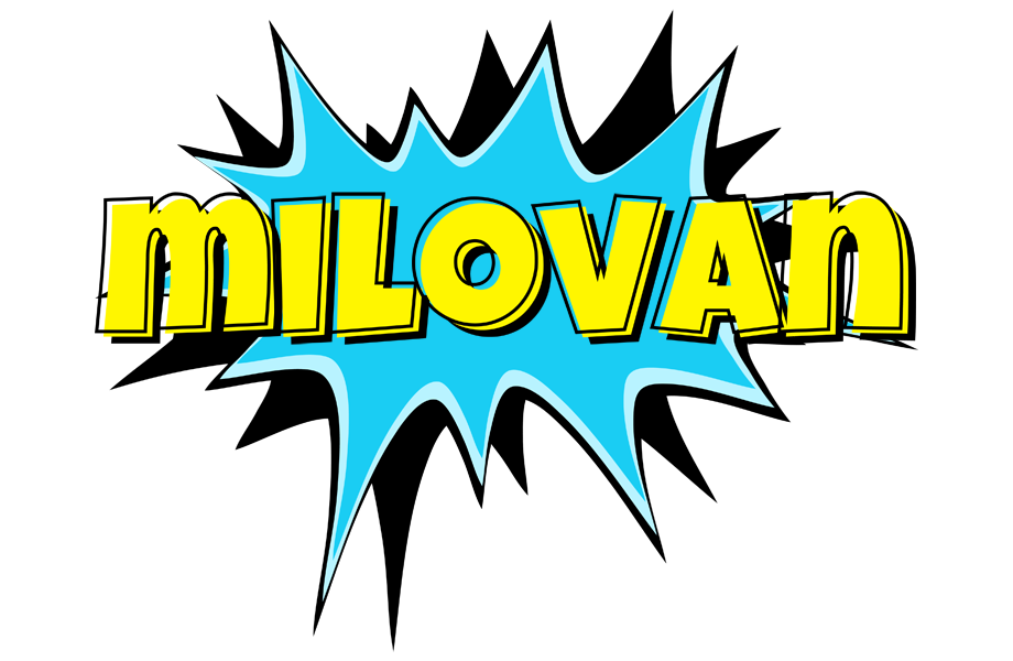 Milovan amazing logo