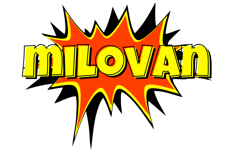 Milovan bazinga logo