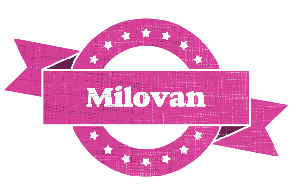 Milovan beauty logo