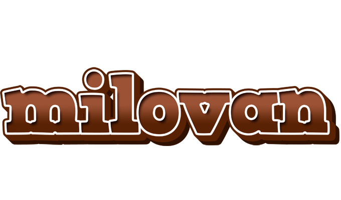 Milovan brownie logo