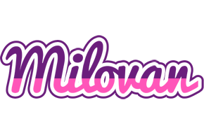 Milovan cheerful logo