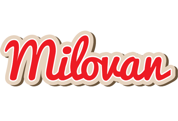 Milovan chocolate logo