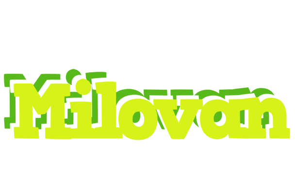 Milovan citrus logo