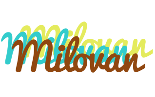 Milovan cupcake logo