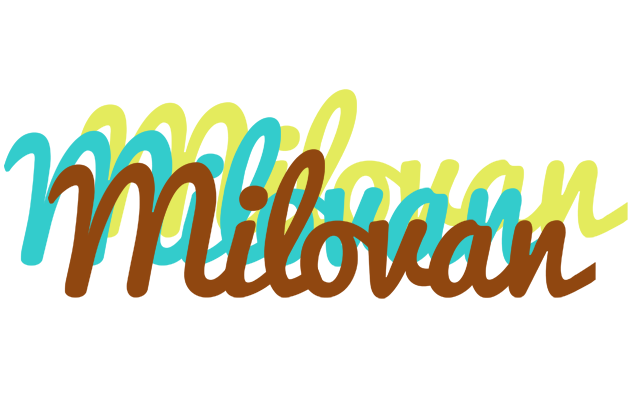 Milovan cupcake logo