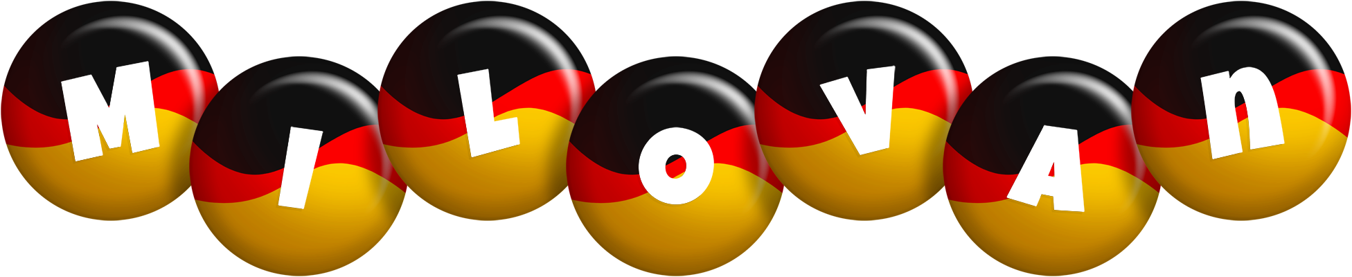 Milovan german logo
