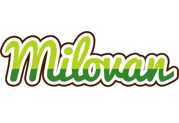 Milovan golfing logo