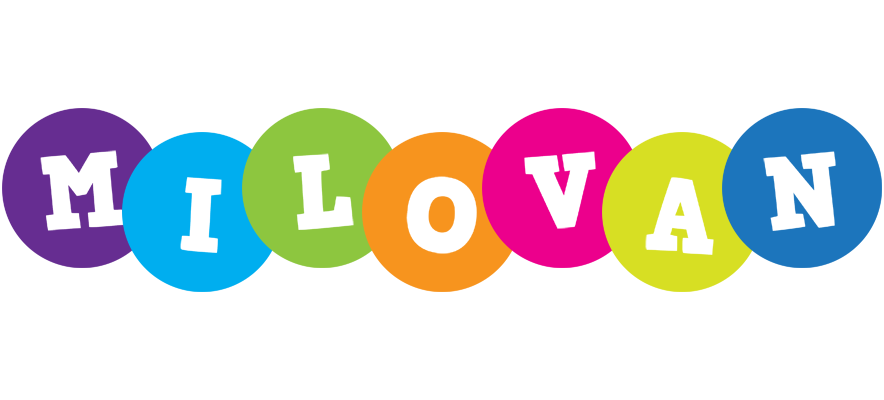 Milovan happy logo