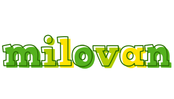 Milovan juice logo