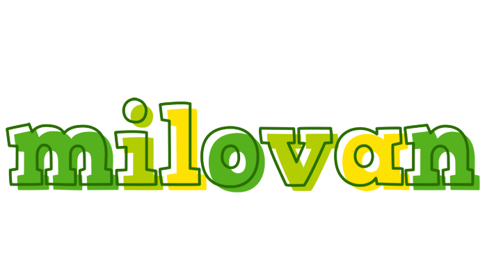 Milovan juice logo
