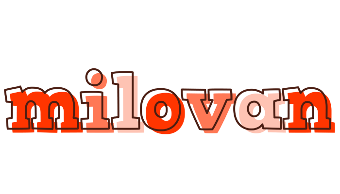Milovan paint logo