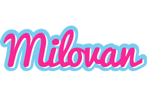 Milovan popstar logo