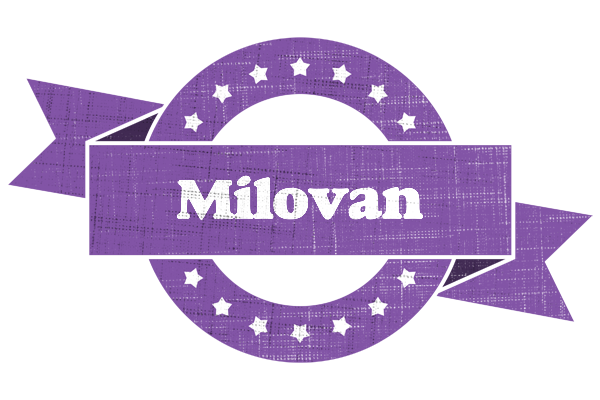 Milovan royal logo