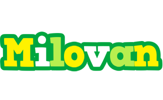 Milovan soccer logo