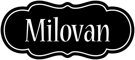 Milovan welcome logo