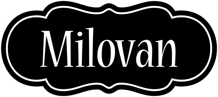 Milovan welcome logo