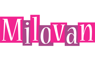 Milovan whine logo