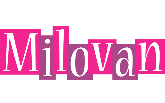 Milovan whine logo