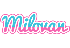 Milovan woman logo