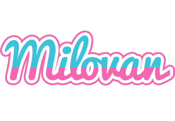 Milovan woman logo