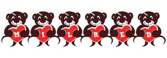 Milred bear logo