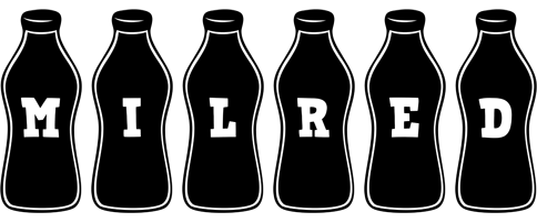 Milred bottle logo