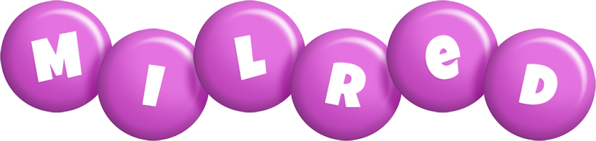 Milred candy-purple logo