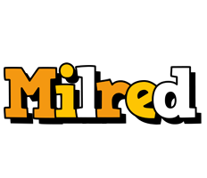Milred cartoon logo