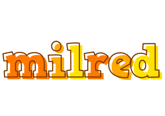 Milred desert logo
