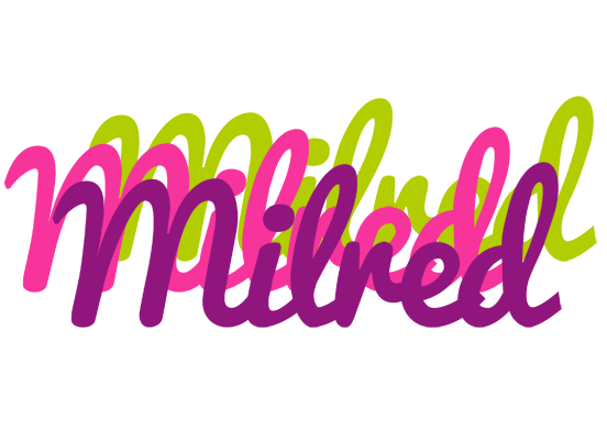 Milred flowers logo