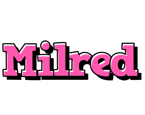 Milred girlish logo
