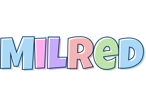 Milred pastel logo