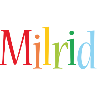 Milrid birthday logo