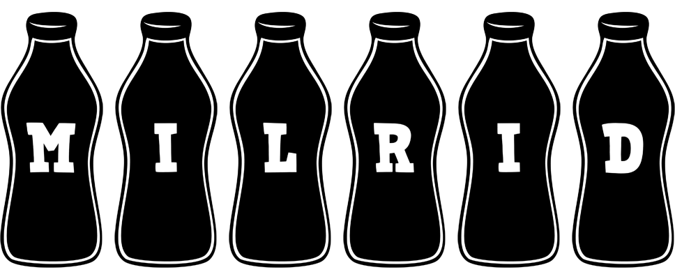 Milrid bottle logo