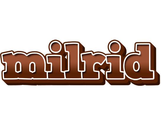 Milrid brownie logo