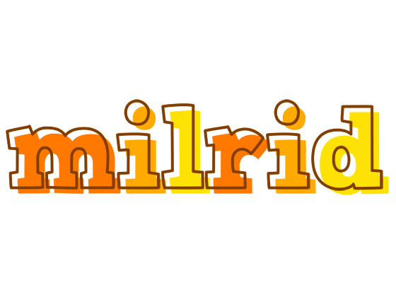 Milrid desert logo