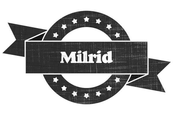 Milrid grunge logo
