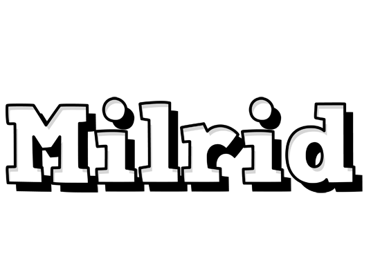 Milrid snowing logo