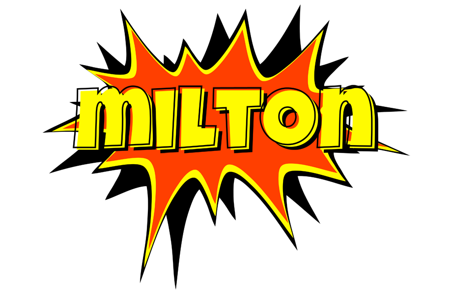 Milton bazinga logo