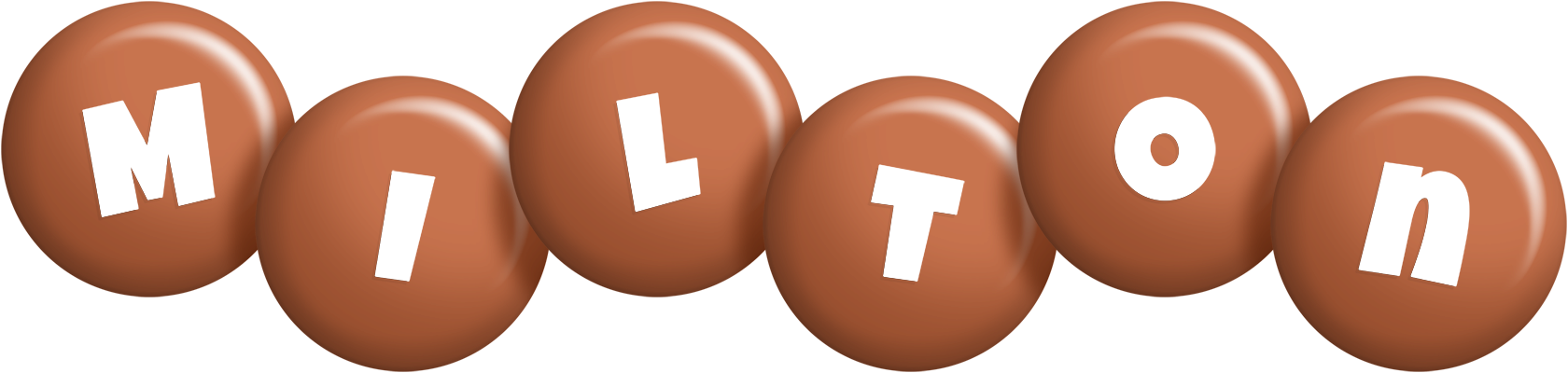 Milton candy-brown logo
