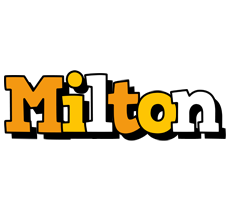 Milton cartoon logo