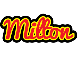 Milton fireman logo