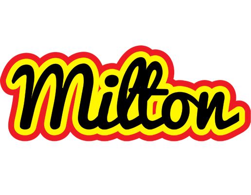 Milton flaming logo